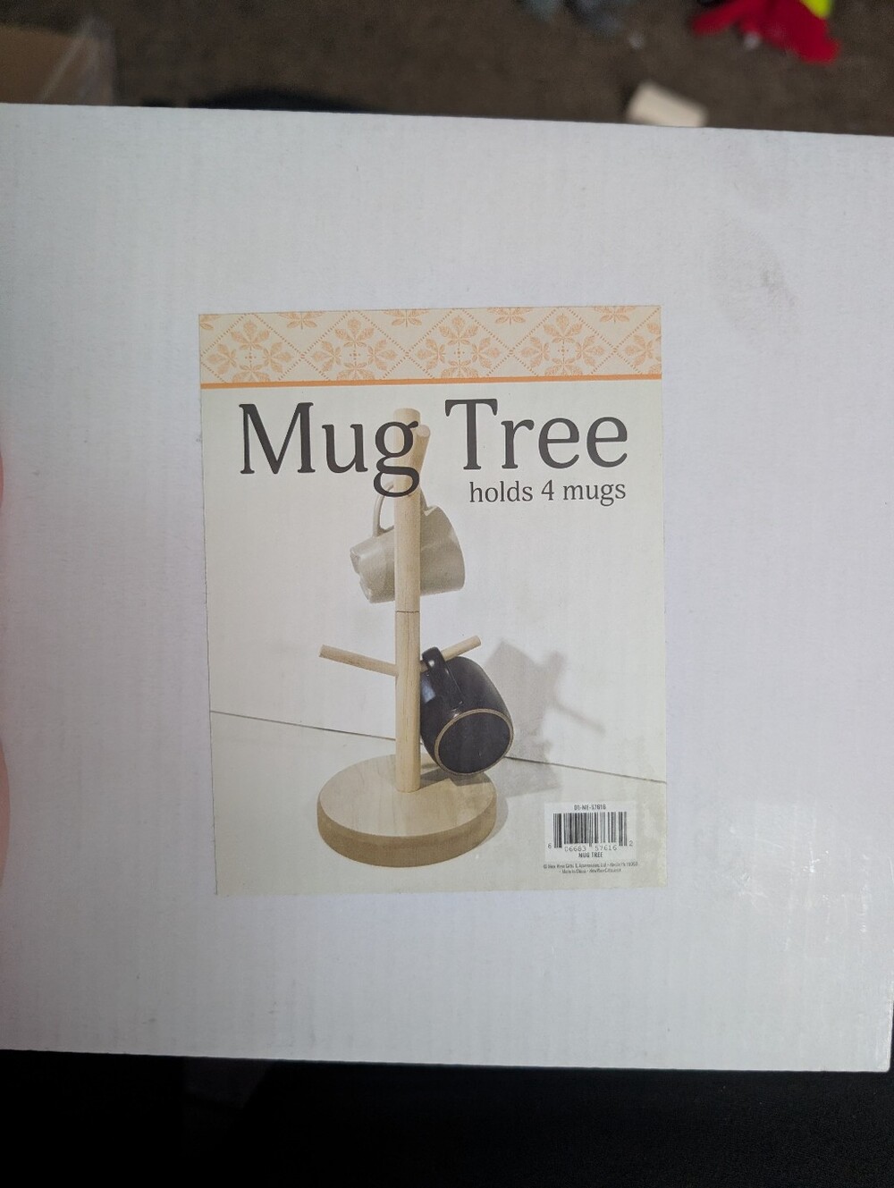 3/$15 NIB Mug Tree (Holds 4)